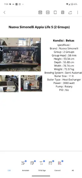 Nuova simonelli appia life S (2 group)