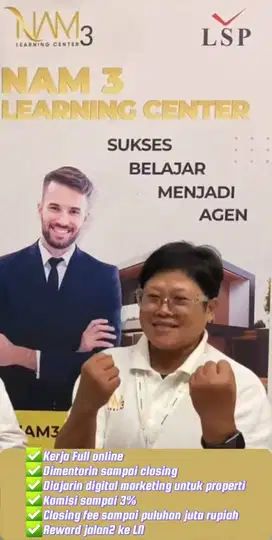 CARI PENGHASILAN TANPA BATAS? JADILAH PROPERTY AGENT BERSAMA KAMI