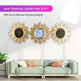 Jam dinding wall decor