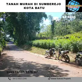 Tanah Murah Jual Rugi BU Cocok Utk Vila Wisata View Gunung Di Batu