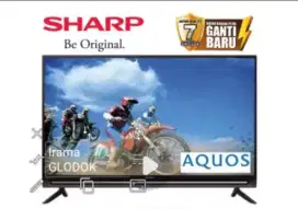 TV SECOND SHARP 40 INCH 40SA5100I FULL HD SEPERTI BARU