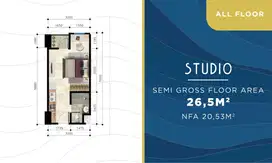 Dijual DELFT Apartmen - CPI