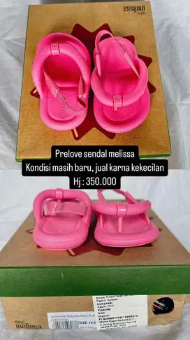 Prelove sendal bayi melissa (original)