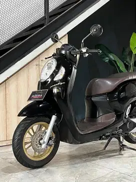 Honda Scoopy Prestige th 2021 hitam - Ayu Mustika