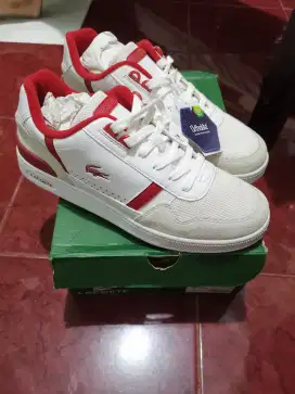 Sepatu Pria Lacoste T Clip 124 Original 100% Size 44 Kondisi New BNIB