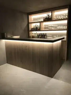 Meja resepsionis, meja cafe, meja kantor, meja makan, meja mini bar