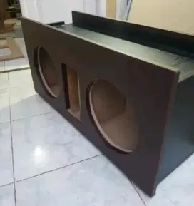 Box Subwoofer Mobil Double Custom 12 Inch