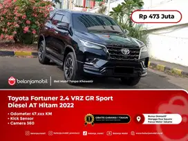 [ KICK SENSOR ] Toyota Fortuner 2.4 VRZ GR Sport AT Hitam 2022/2023