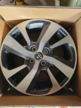 Velg Yaris TRD R16 PCD4x100 Grey Polish. Velg Only 4pcs