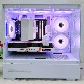 Gaming PC Ryzen 7 8700F AM5 RTX 3060 12GB DDR5 16GB DDR5 RGB White Ren