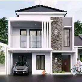 JUAL RUMAH MINIMALiS 2 LANTAI MURAH SHM