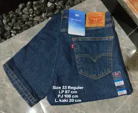 JEANS LEVI'S 505 COOL SIZE 33 NEW ORIGINAL