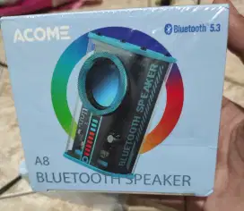 Speaker bluetooth. Case tranparan, Barang baru, mulus, no minus.