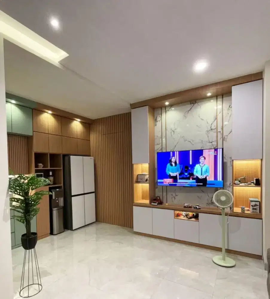 lemari dan backdrob minimalis custom dll