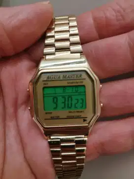 Jam Aqua Master gold not Casio G-Shock