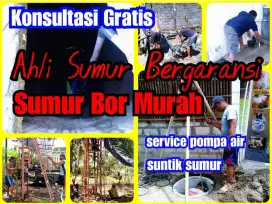 Ahli sumur bor suntik gali,jasa service servis pompa air,kuras sumur