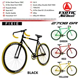 Exotic Fixie 2708 GR 700c'