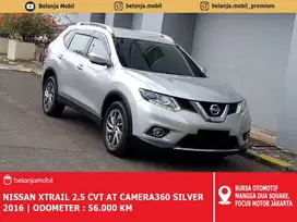 Nissan Xtrail x-Trail 2.5 CVT AT Camera360 Silver 2016 2017