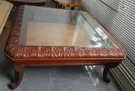 Meja Jati ukiran