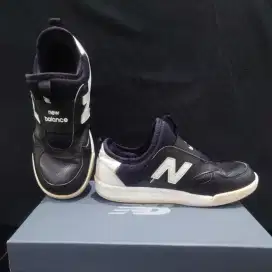 Sepatu NB New Balance black white Original