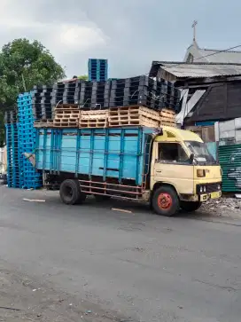 Supplier pallet plastik bekas murah palet plastik second ada