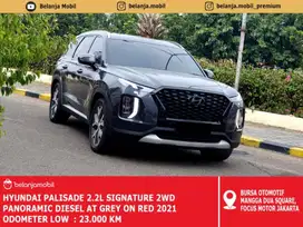 [ PANORAMIC ] Hyundai Palisade 2.2L Signature 2WD AT Grey 2021/2022