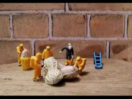 Miniatur orang profesi untuk foto skala 87