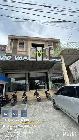 dijual ruko luas banjarmasin