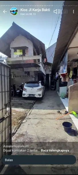 Dijual Cepat Kontrakan 10 Pintu di Kramat Jati