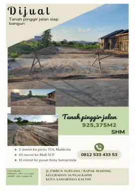 Dijual Tanah Strategis