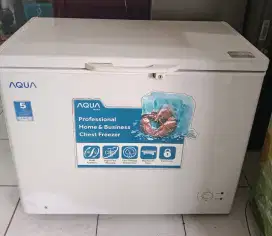 Di jual freezer box 210 liter siap pakai..