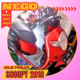 Scoopy keyless bekas terawat, Siap pakai, Harga nego