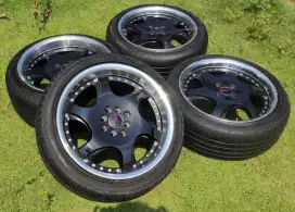 Velg HSR r17 + ban siap pakai