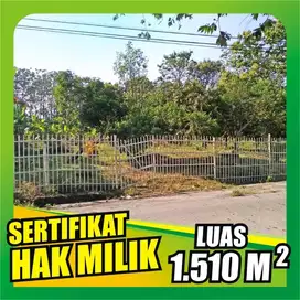 Tanah Strategis Dekat Taman Kota Gemolong Sragen