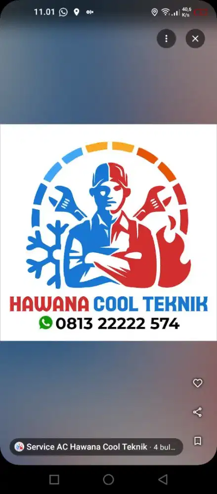 Service AC/kulkas/water heater dll