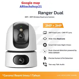 CAMERA CCTV WIFI DUAL CAMERA 6MP  FREE PEMASANGAN