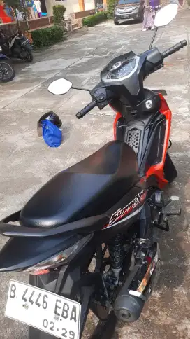 Supra x 125 2024 bekas rasa baru