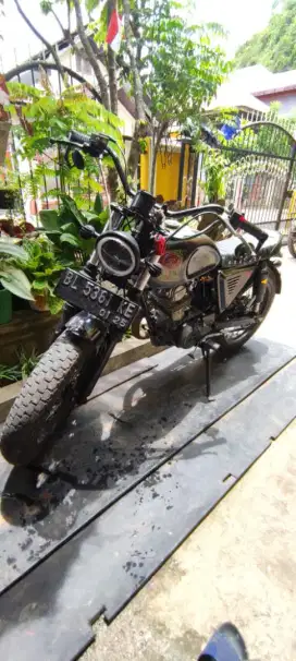 Motor custom bodi mantap dan laki banget pastinya