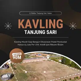 Kavling Murah 23 Juta