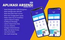 Software Absen Android Lokasi dan Barcode (Source Code)