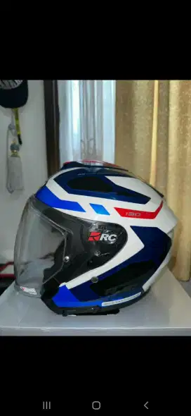 Dijual helm merek HJC i30 aton fullset, sdh terpasang pinlock