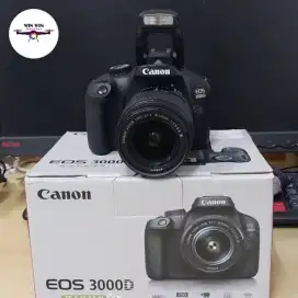 Canon D3000 kondis baru