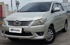 Pajak Panjang TDP 9,JT Toyota Kijang Innova 2.0 V Bensin-AT Putih 2014