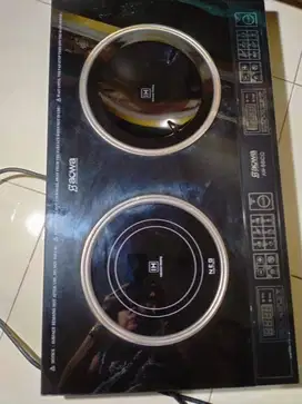 Kompor Induksi 2 Tungku AOWA (Kompor Listrik Like New)