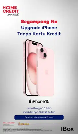 iPhone Banting Harga! Segampang itu Cicilan iPhone 15 Tanpa Cc