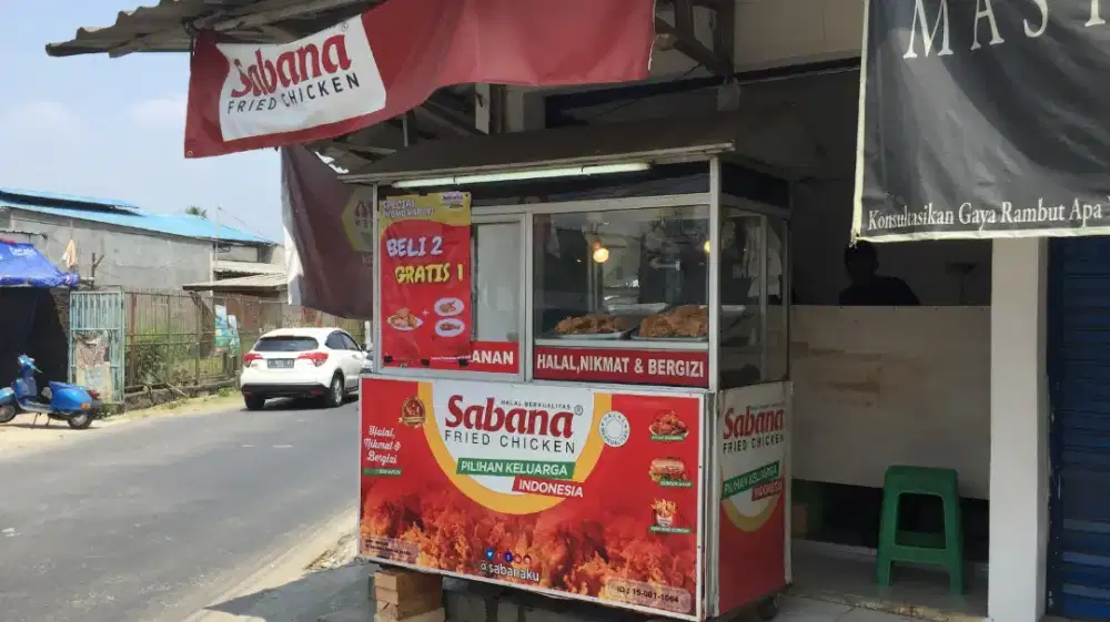 NEGO SAMPAI JADI ! Gerobak & Kemitraan Sabana Lengkap Tinggal Pakai