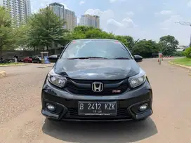 HONDA BRIO RS CVT 2021 HITAM PROMO DP 2 JUTA