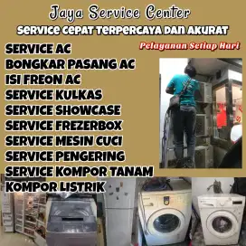 Service AC Kulkas Frezer Servis Mesin Cuci Bongkar AC Pasang AC Wiyung