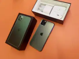 Iphone 11 pro max 256gb wajib warna green