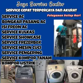 Service AC Bongkar Pasang AC Servis Mesin Cuci Kulkas Frezer Tulangan